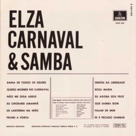 Elza Soares - Elza, Carnaval & Samba (1969) b