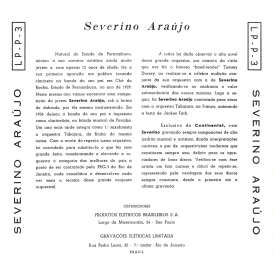 Severino Araújo - Dançando com Severino Araújo e Sua Orquestra Tabajara (1954) b