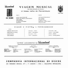 Pernambuco - Viagem Musical – A Bossa Velha de Pernambuco (1960) b