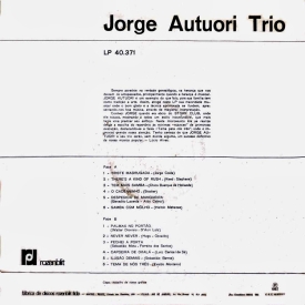 Jorge Autuori - Jorge Autuori Trio (1967) b
